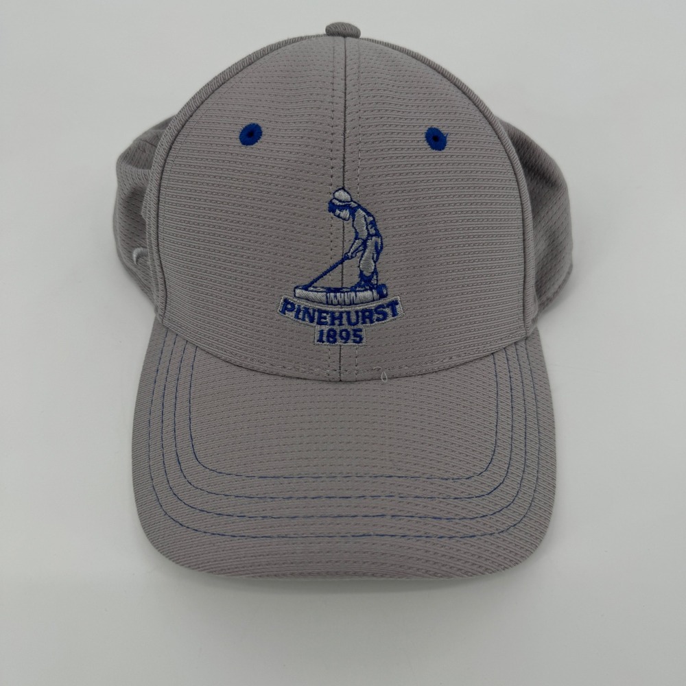 Pukka Pinehurst 1895 Putter Boy Golf Hat Grey Blue PF002-PXS09 Adjustable Cap